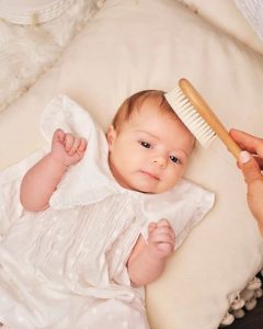 Gentle on delicate scalps! Discover the perfect baby comb for tangle-free grooming, designed with soft bristles to care for your little one's sensitive skin.