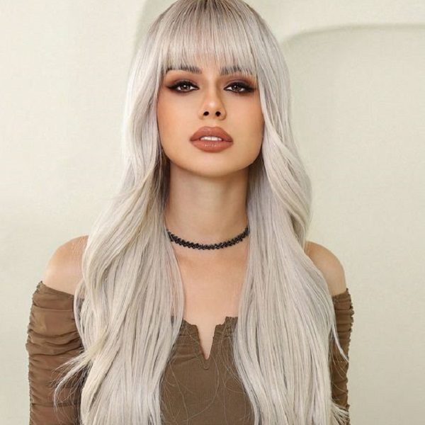 Achieve the ultimate icy white hair