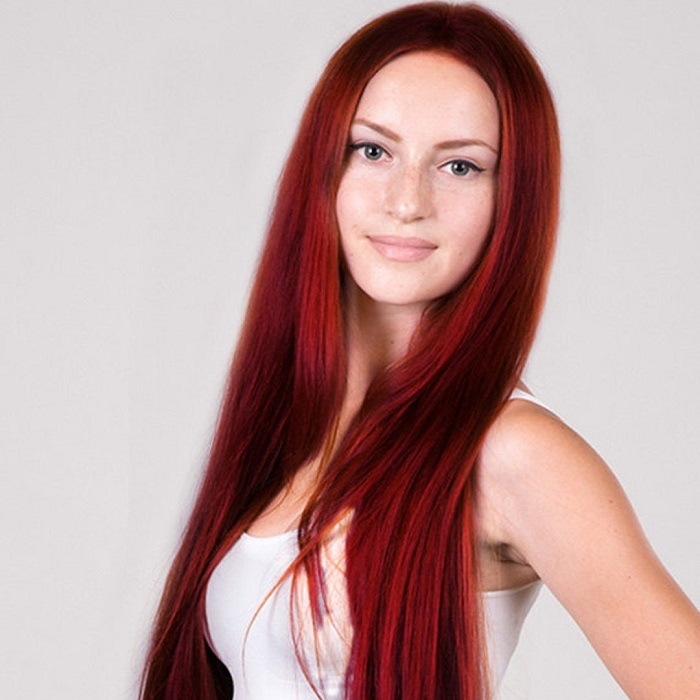 why do girls dye their hair red