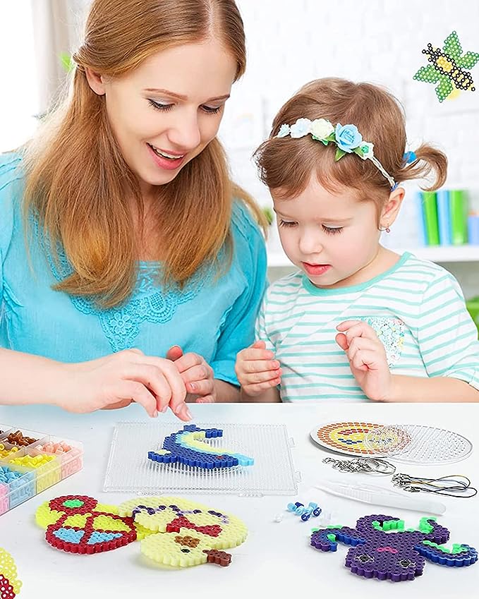 Comment utiliser les perles à repasser pour créer des motifs colorés ?