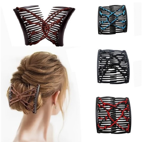 Stretchy Hair Combs for Every Hair Type
