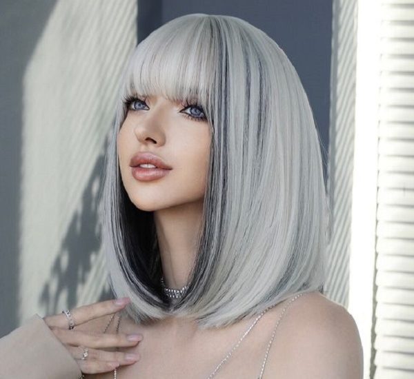 Achieve the ultimate icy white hair