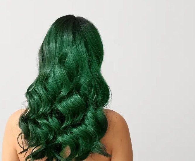 how to remove green hair dye